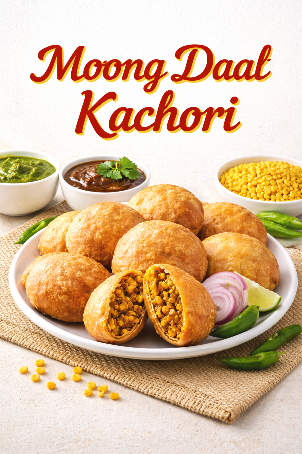 Moongdal Kachori